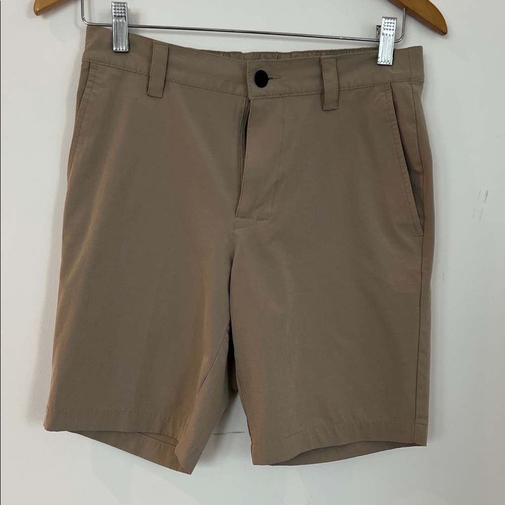 Banana Republic Men's Khaki Flat Front Shorts